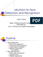 Intro Face Detect Recognition