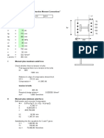 Column Base Plate Design Worked Example