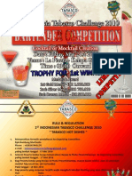 ITC 2010 Bartender Competition Rule & Regulations