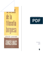 Lukács, Georg - La crisis de la filosofía burguesa.pdf