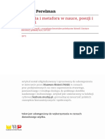 Analogia I Metafora W Nauce, Poezji I Filozofii - Chaim Perelman