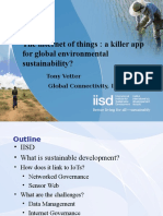 The Internet of Things: A Killer App For Global Environmental Sustainability?