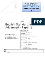 Discovery Practice B HSC Paper 