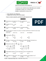 Subiect Si Barem Matematica EtapaII ClasaIV 14-15 PDF