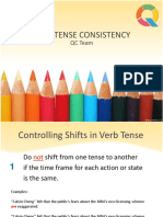 Basic Rules in Achieving Verb-Tense Consistency