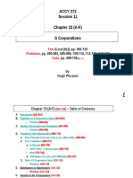 ACCY 272 Session 11 Chapter 15 (A-F) Highlights