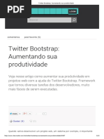 Twitter Bootstrap_ Aumentando Sua Produtividade