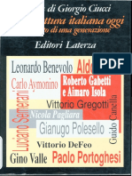 L'architettura Italiana Oggi: Racconto Di Una Generazione