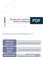 Kehidupan Nabi Muhammad Sebelum Menjadi Rasul