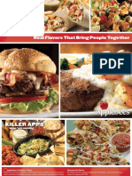 Applebee's Menu PDF