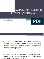 Konsep Asepsis, Antiseptik & Infeksi Nosokomial