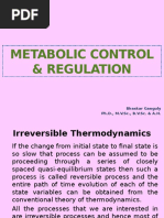 Metabolic Control & Regulation