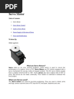 Download Servo Motor - engineersgaragedocx by anggota SN311480515 doc pdf