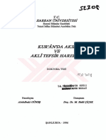 Kur'anda Akıl Ve Aklî Tefsir PDF