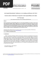 Current Context of Disclosure of Corporate Social Responsibility in Sri Lanka