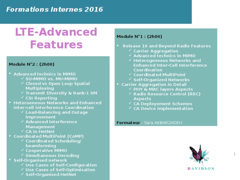 LTE-Advanced Features Overview | PDF | Computers | Technology & Engineering
