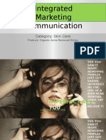Integrated Marketing Communication: Category: Skin Care