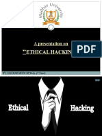 Ethical Hacking: A Presentation On