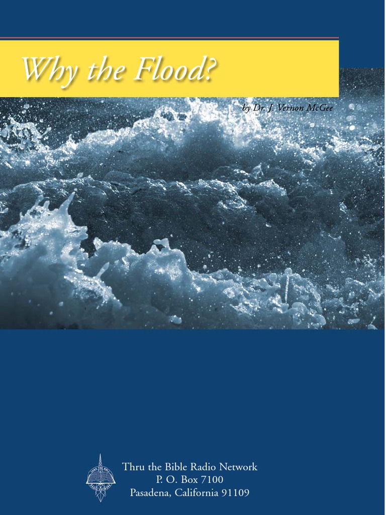 Why The Flood Pdf Genesis Flood Narrative Noah