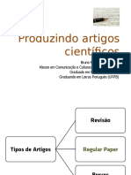 Produzindo artigos