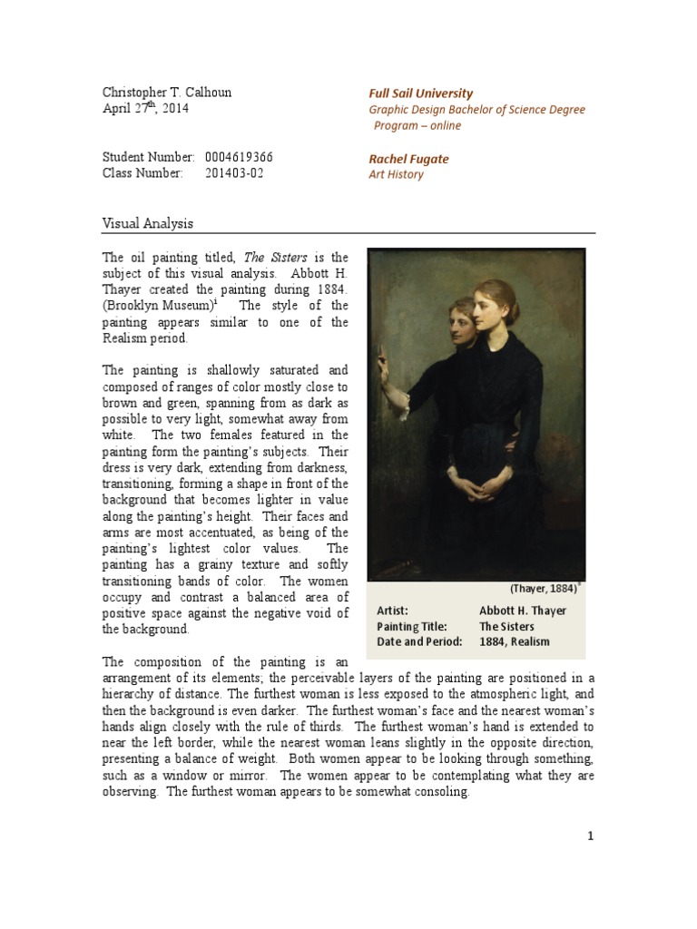 FSU Graphic Design BS 04 Art History Visual Analysis PDF