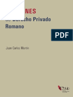Lecciones de Derecho Privado Romano Juan Carlos Martín (1)