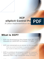 XCP Explicit Control Protocol: A Linux Implementation and Analysis