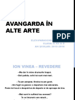 Avangarda În Alte Arte