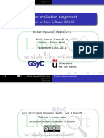 Project evaluation assignment analysis