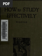 Download How to Study Effectively by vantz1 SN31150693 doc pdf
