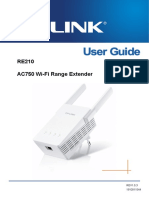 RE210 AC750 Wi-Fi Range Extender