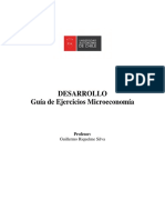 Desarrollo Guia Ejercicios microeconomia 2014