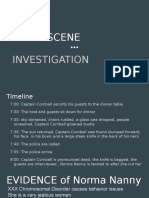 Crime Scene Presentation