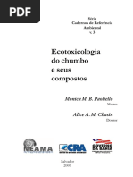 Ecotoxicologia Chumbo