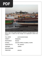 Download Janine Geography Sba by Karlene Elliott SN311525441 doc pdf