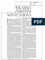 La super arma anticlandestini che non funziona