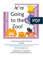 We're Going To The Zoo!: A Multi-Book Unit About The Zoo Starring