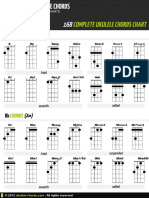168 Chords Complete Ukulele Chords Chart
