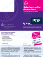 Xarelto - Rivaroxabano - Anticoagulante PDF