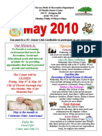 May 2010 Newsletter