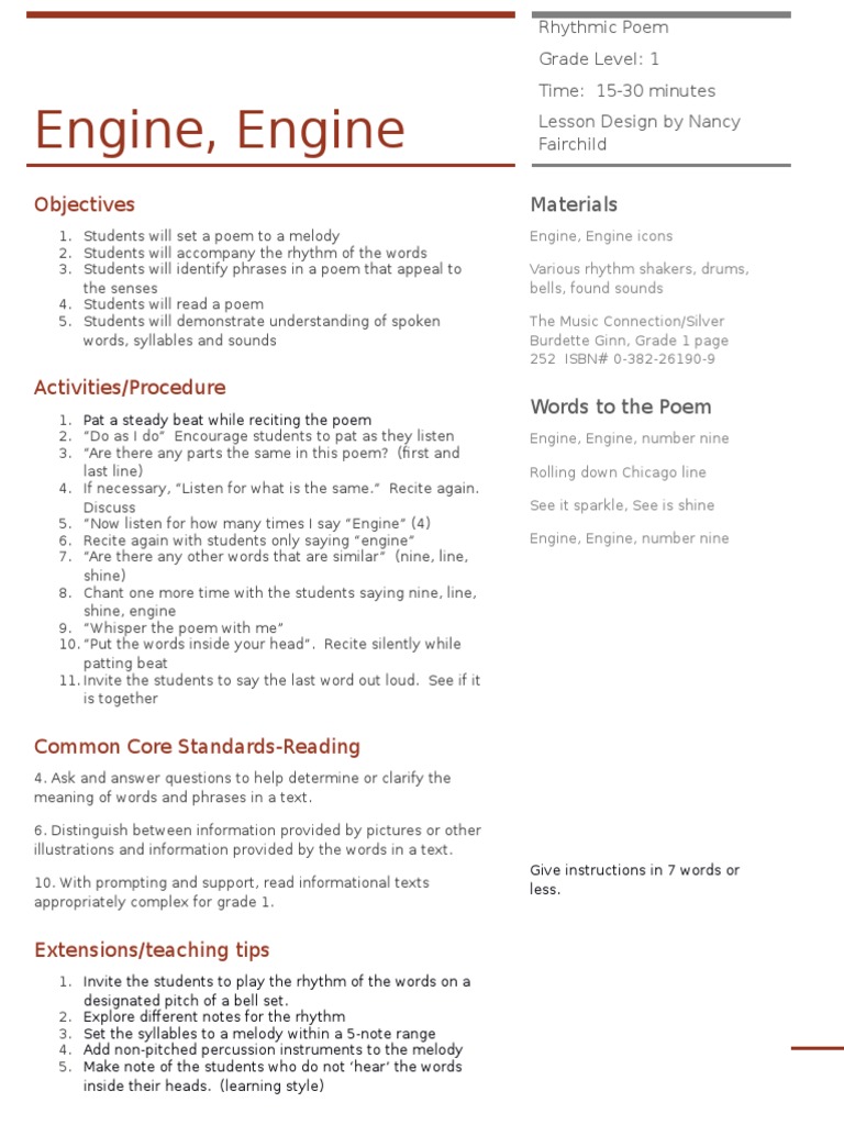 Engine Engine | PDF