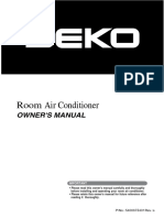 Room Air Conditioner: Owner'S Manual