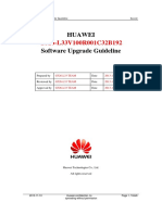 HUAWEI G526-L33V100R001C32B192 Software Upgrade Guideline