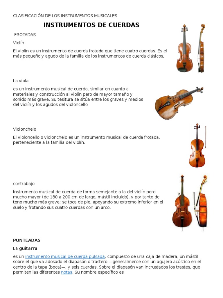 Clasificación de Los Instrumentos Musicales Saxofón