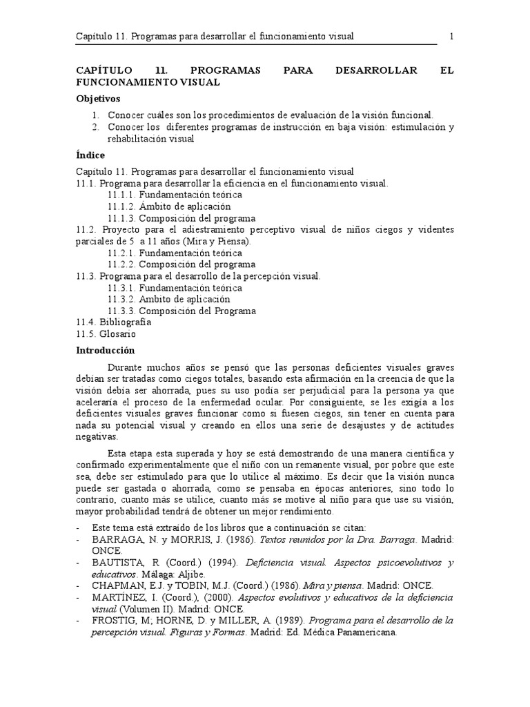 Percepcion Visual Pdf Percepción Visual Percepción