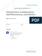 Title and Contents Intro Radiometry and Photometry Ed2