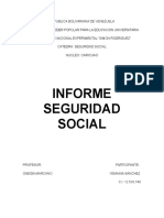 Seguridad Social Informe