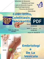 Seminario Coletiliasis, Colecistitis, Pancreatitis LISTO