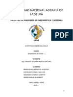 Investigación tecnológica UNAS-FIS