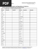Download Comparatives Superlatives worksheet with answerspdf by Farhana Salwa SN311550758 doc pdf